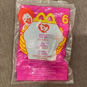 2000 McDonald’s TY Beanie Baby Happy Meal Toy - Bumble the Bee  babies toys kids
